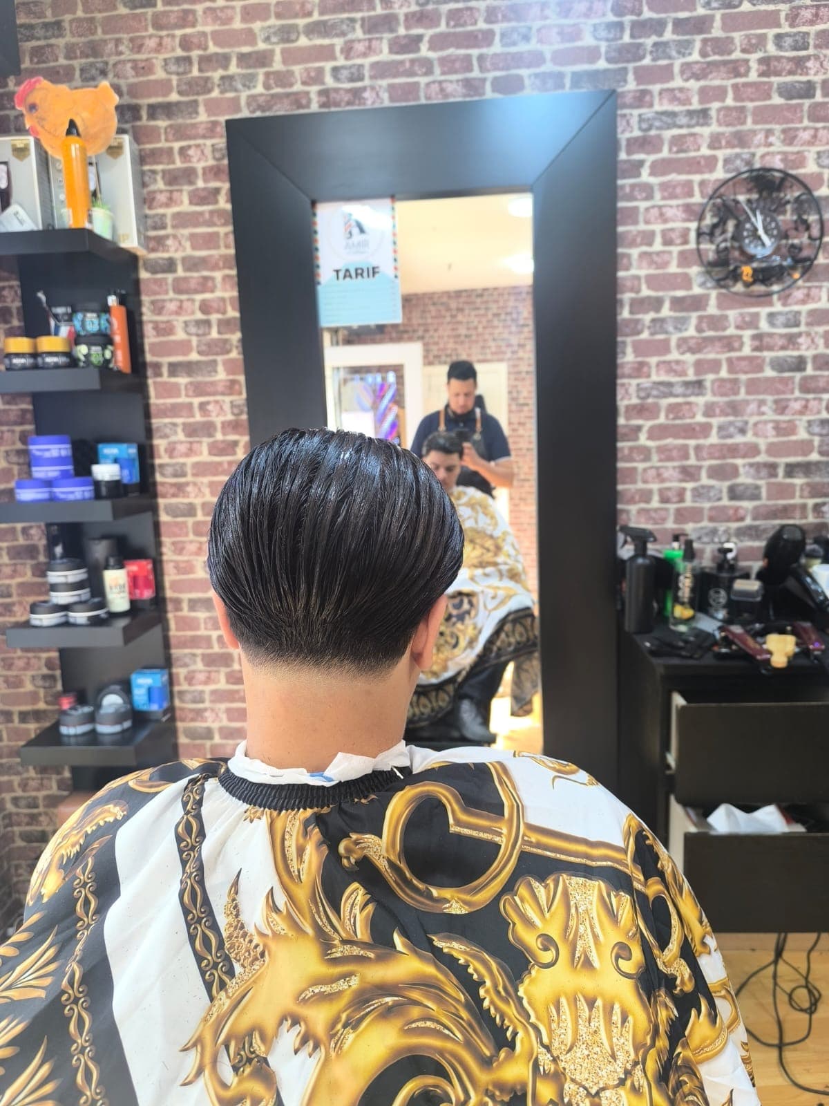 Coupe réalisée chez Amir Elegance